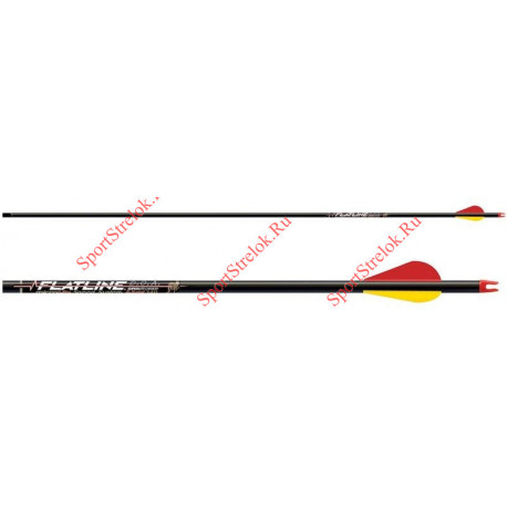 Стрелы Easton CARBON FLATLINE 400 MICROLITE NOCK AND INSERT 2"BLAZER VANES 12/PK